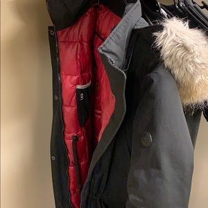Men’s Coat with Fur hood